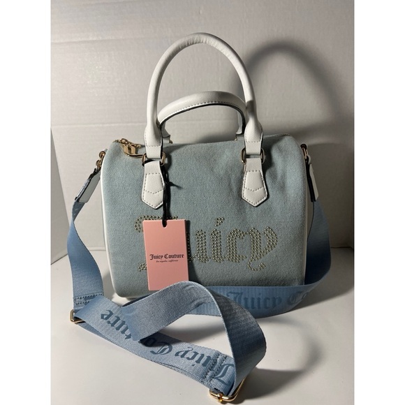 Juicy Couture Blue and White Women's Bag nwt - Picture 1 of 10